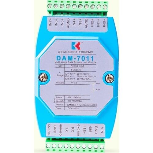 Analog acquisition module 4-20mA to 485 current and voltage acquisition card 0-10V to 232