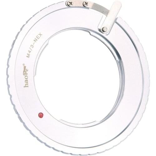 Haoge Manual Lens Mount Adapter for Olympus Panasonic MFT M4/3 M43 mount Lens to Sony E mount NEX Camera