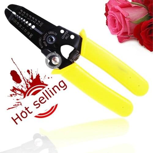 HIFI audio Multi-purpose Stripping Pliers 0.6-2.6mm Wire Stripper Electrical Stripper Clippers 100% genuine goods