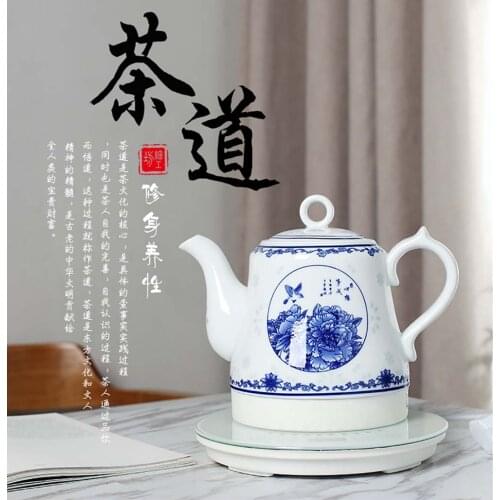 Ceramic electric kettle 220V domestic kettle automatic power off automatic insulation integrated kettle electric teapot