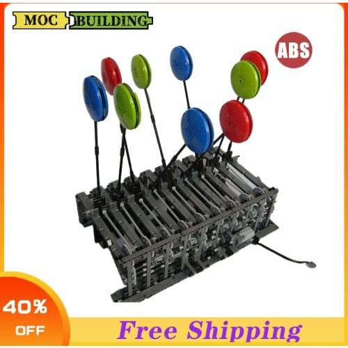 Creator Technology Bricks MOC-8109 High-Tech Synchro Pods DIY Assembly Building Blocks Sets Children Education Toys Gifts