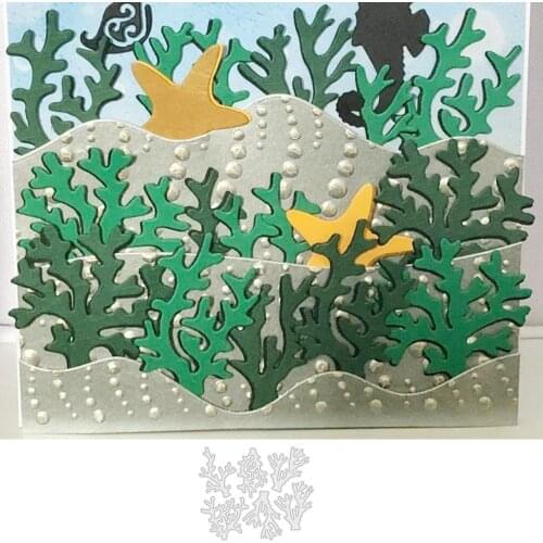 Seaweed Craft Metal Cutting Dies Stencils Template For DIY Scrapbooking Embossing Paper Cards Album Making Craft Dies Cut New