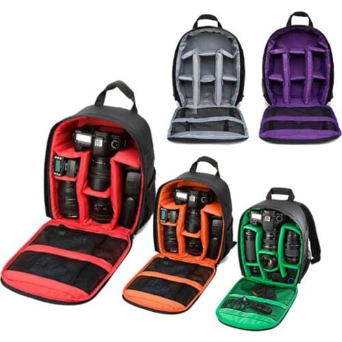 New Arrival SLR DSLR Camera Bag Shockproof Camera Case Backpack Suitable for Canon Sony Nikon Multifunctional Photography Bag
