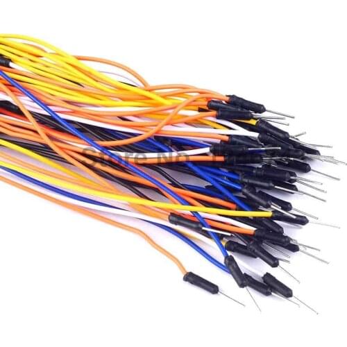 65PCS Jump Wire Male To Male Jumper Wire For Arduino Breadboard