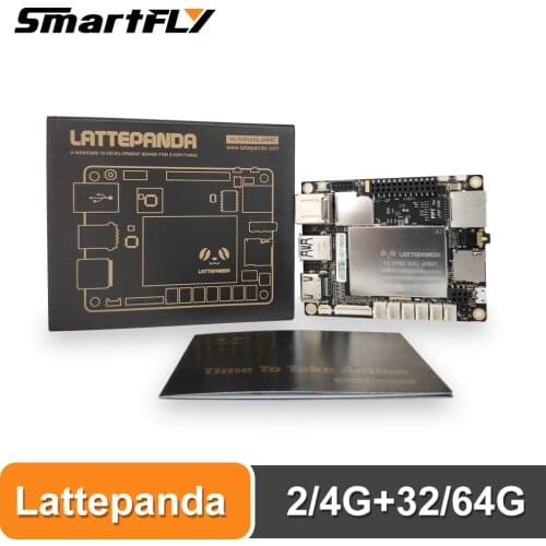 Lattepanda 4G+64GB board, Intel X86 X64 Z8350 Quad Core 1.8GHz Full Windows10/Linux ArduinoATmega32u4 on board,Deep Learning
