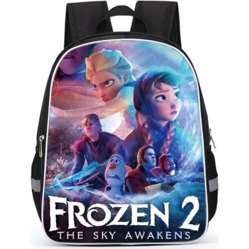 11/13/16 inch Girl Princess Frozen Satchel Laptop Rucksack Backpack Student School Shoulder Bag Pencil Bag Teenager Travel