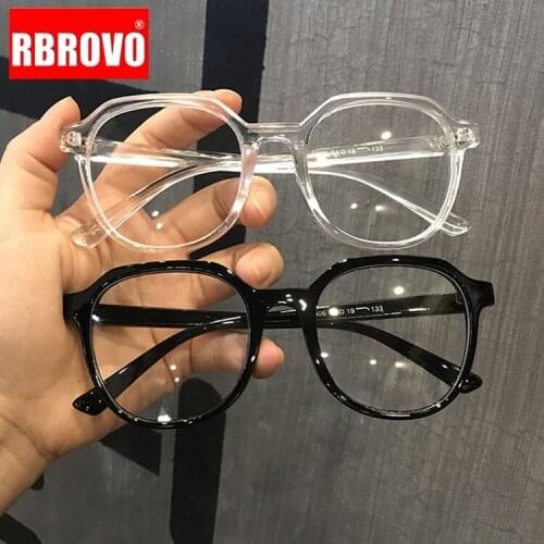 RBROVO 2021 Glasses Frame Women Retro Eyeglasses Frame For Women Optics Glasses Brand Designer Anti Blue Light Women Spectacle