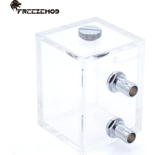 FREEZEMOD GQSX-T3 200ml Volume Tank Full-Transparent PMMA Material Acrylic Tank Computer Water Cooling Tank. GQSX-T3
