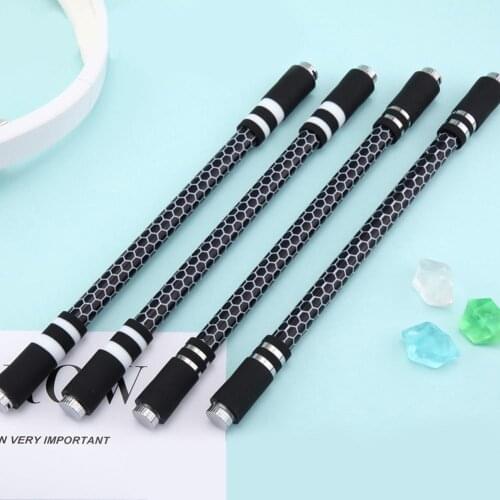 21 cm Turn Glow Plastic Pen Beginner Novice Fluorescent Drop Resistant Fingertip Toy