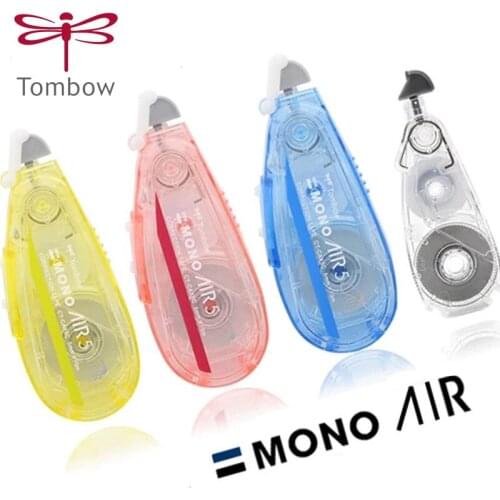 Tombow Kawaii Correction Tape 10m CT-CAX5C 3pcs Mono Transparent Mute Student Use Correction Tape Replacement Core
