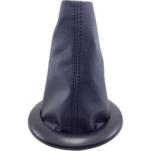 Vts Bellows Renault Megane 2 Gear Bellows Perforated Leather Black Stitching