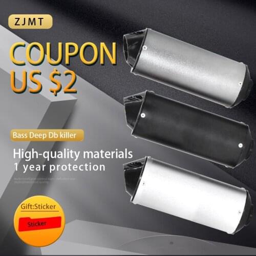 28mm 32mm 38mm Motorcycle Exhaust Muffler Pipe For 125cc 150cc 160cc Dirt Pit Bike FOR Honda Kawasaki Yamaha ATV UTV BAJA ORV
