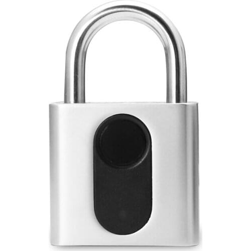 Zinc Alloy Fingerprint Drawer Lock Wardrobe Cabinet Lock Electronic Lock Smart Office Drawer Bluetooth Fingerprint Padlock