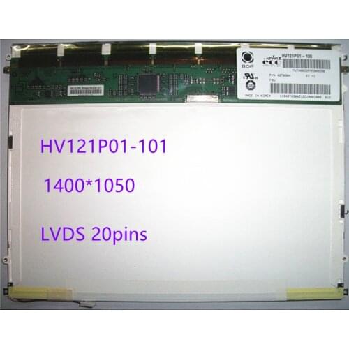 Mrtrix for IBM X60 X60T X61 X61T HV121P01-100 HV121P01-101 Laptop LCD Screen 1400*1050 LVDS 20 PINS panel replacement