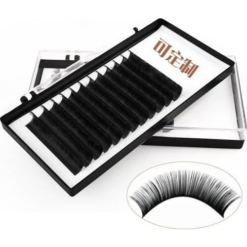 0.03 0.05 0.07 C D False Eyelashes Dark Individual Eyelash Extension Fake Eye Lashes Mink Eyelash Extension