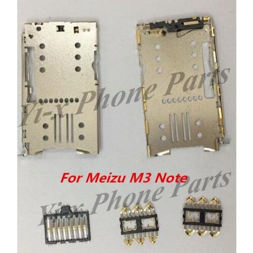 1Set for Meizu M3 Note SIM Card Reader Connector Holder Replacement Spare Parts