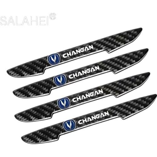 4 PCS Car Side Door Edge Anti-Collision Strip Protection Stickers For Changan CS75 Eado CS35 CS55 CS95 Raeton CS15 V3 V5 V7 CX70