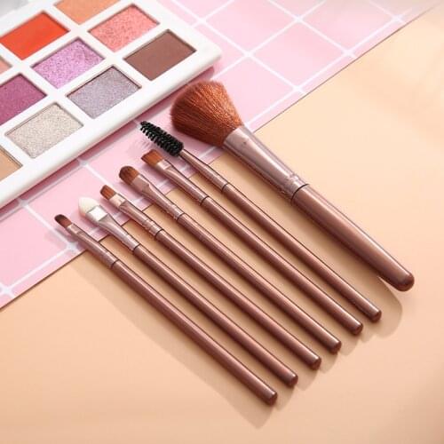 7pcs Makeup Brushes Set Eye Eyeshadow Blending Foundation Powder Eyebrow Brush Makeup For Face Make Up Tools