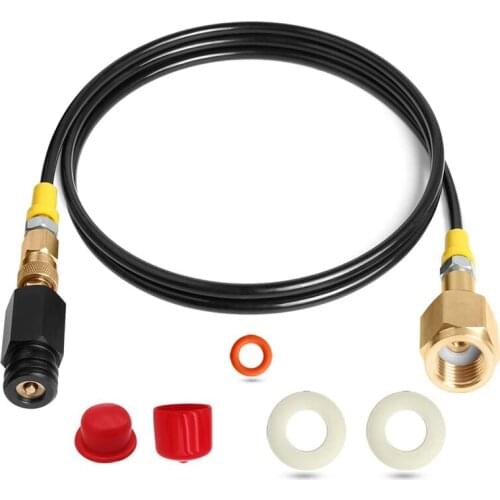 Co2 for Sodastreama Adapter -60 Inch Co2 Refill Adapter CGA320 Adapter Hose with Accessories
