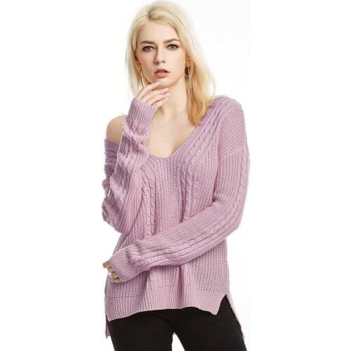 LOW LUV Women's V-Neck Pullovers