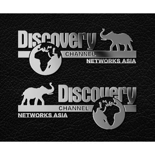 DJ Metal Sticker Badge Discovery For 1/10 Rc Crawler Car Defender Traxxas TRX4 Bronco Axial Scx10 90046 D90 D110 TRX-6 coches rc