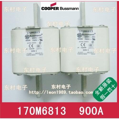 US BUSSMANN fuse 170M6813 170M6813D 900A 690V 700V fuse