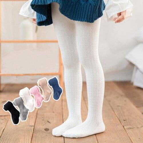 Girls spring and autumn pantyhose cotton baby children kids pantyhose 0-9 years old 2020 new