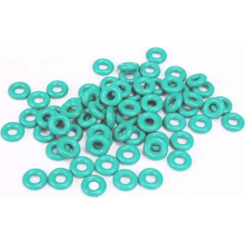 1pcs 6mm wire diameter green fluorine rubber ring waterproof insulation tape outer diameter 275mm~310mm