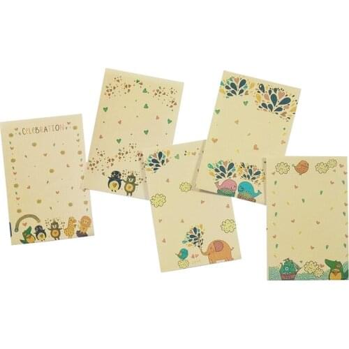 20Pcs/lot DIY Vintage Cartoon Kraft Paper Stickers For Photo Cute Albums Frame Decoration Scrapbooking Stickers
