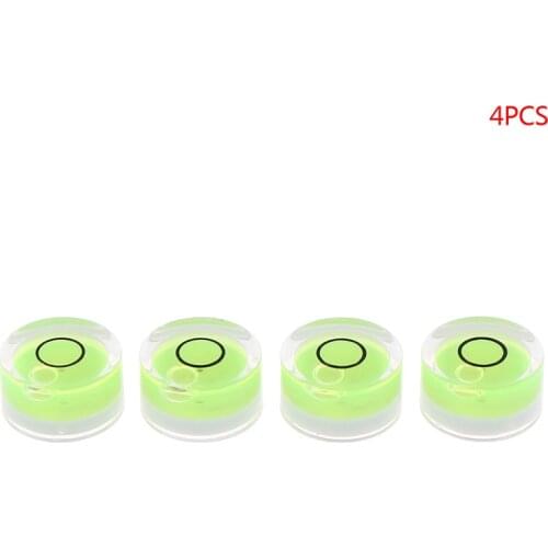 4PCS Turntable Player Leveler LP Vinyl Record Spirit Bubble Degree Tonearms Set-up Level for Phono Cartridge Needle CD