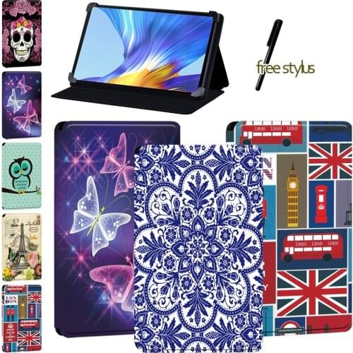 Tablet Case for Huawei Enjoy Tablet 2 10.1/Honor V6/MatePad 10.8/MatePad(10.4/Pro 10.8/T8) Oldimage Series Cover Case + Stylus
