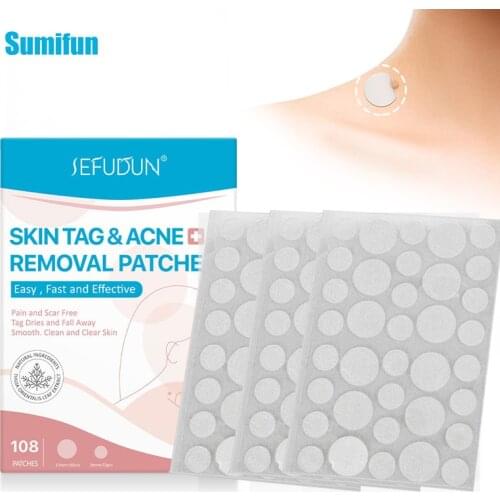 Dropshipping Acne Treatment 108 pcs/box Skin Tag Removal Acne Invisible Hydrocolloid Pimple Master Acne Patch Facial Care Tools