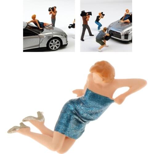 People Figurines 1:64 Scale Model People Figures Tiny People Doll Toys Fit for Miniature Scenes Decor