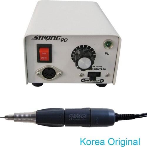 Stone/ metal/ jewelry carving Engraving Original South Korea Dental Lab 35KRpm Electric Micromotor Polishing Handpiece Polish