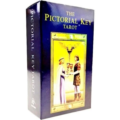 THE PICTORIAL KEY Tarot Cards Full English Classic Board Games Cards Imaginative Oracle Divination Desk Game Tarot Card With PDF