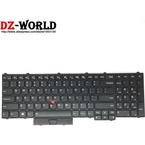 New Original US English Backlit Keyboard for Lenovo Thinkpad P70 P50 Backlight Teclado 00PA288 00PA370 SN20K85114