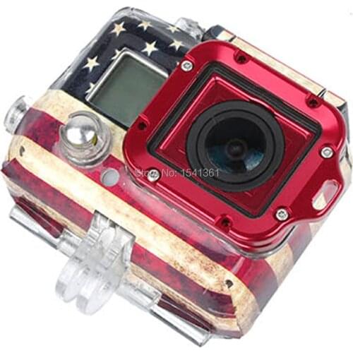 TMC Full GoPro Aluminum LANYARD RING Mount Ver. 2 + Screwdriver for Gopro Hero 3 NEW RED. Outdoor Sports