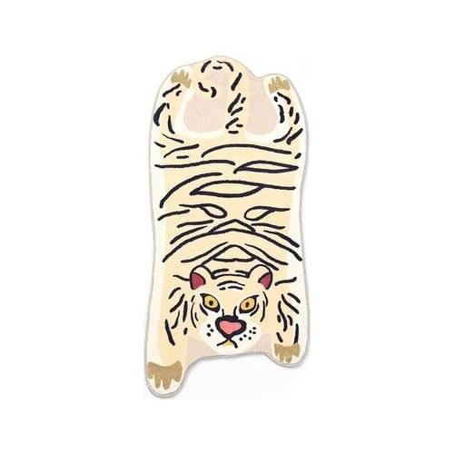 Tiger Leopard Cute Carpet Bedroom Soft Mat