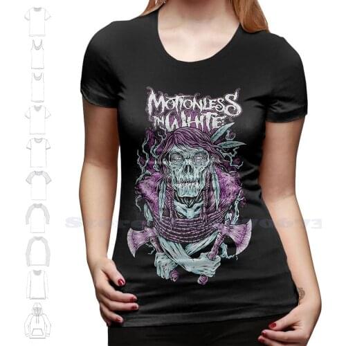 Summer s Fashion T Shirt Motionless In White Mens Indian T-shirt Black