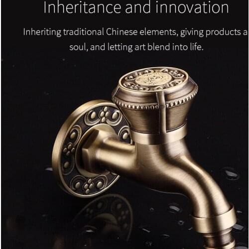 LTJ Antique Brass Bathroom Faucet Kitchen Faucet Shower faucet For Bathroom shower system Basin Sink Faucet Mixer LR31414AAB