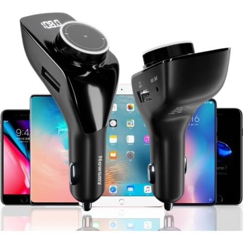 MP3 Bluetooth Hands-free Receiver Car Bluetooth Car Charger Transmitter Fm Car Charger Player