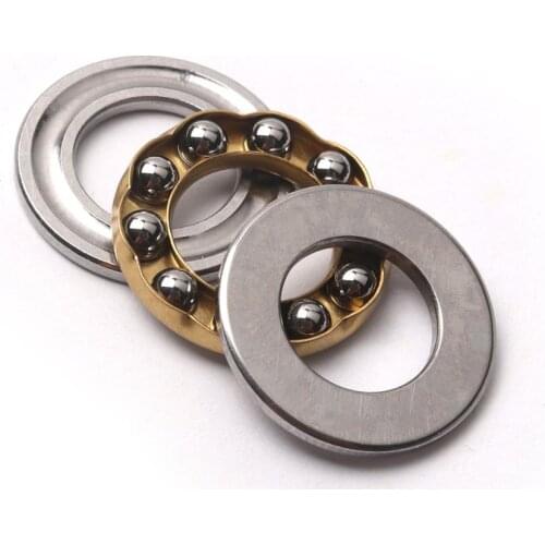1PC High Precision Miniature Thrust Ball Bearing F8/F9/F10 Metal Axial Ball Bearing Set 8mm/9mm/10mm For Hardware Accessories