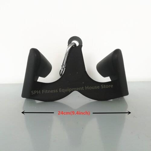 Home Gym Fitness Lat Pull Down Rowing Handle Grip For Biceps Triceps Back Muscle Workout Strength Training Equipment Accessories
