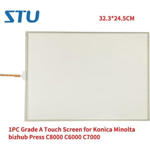 1PC 32.3*24.5CM Grade A Touch Screen for Konica Minolta bizhub Press C8000 C6000 C7000