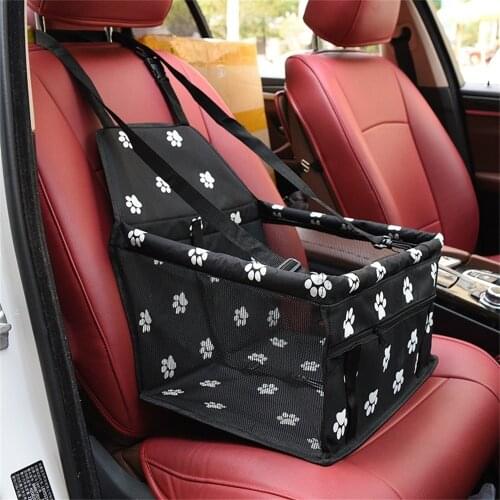 Double Thick Dog Car Seat Cover Mat Travel Folding Pet Carriers Mesh Hanging Bags Caring Cat Basket Waterproof Pets Mat