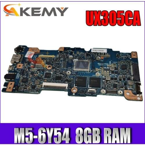 UX305CA M5-6Y54 Processor 8GB RAM Mainboard REV 2.0 For ASUS UX305 UX305C UX305CA Zenbook Laptop motherboard 100% Tested