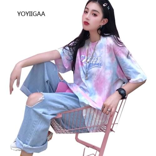 Женские базовые футболки YOYIIGAA China At AliExpress