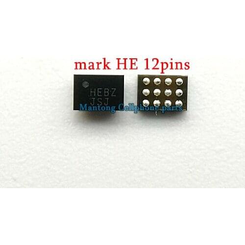 2pcs-30pcs FPF2281BUCX FPF2281 HEAB HEDU mark HE 12pin charging protection ic for Cell phone