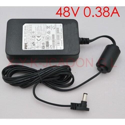 20PCS high quality 48V 0.38A Original Adapter AC Power Supply for cisco CP-PWR-CUBE-3 PSA18U-480 341-0081-02 Free Shopping