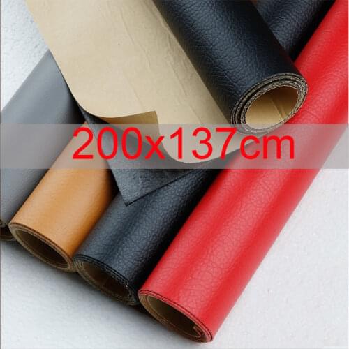 200x137cm Self Adhesive Leather Fix Repair Patch Large Stick-on Sofa Repairing Subsidies PU Fabric Stickers Patches Scrapbook